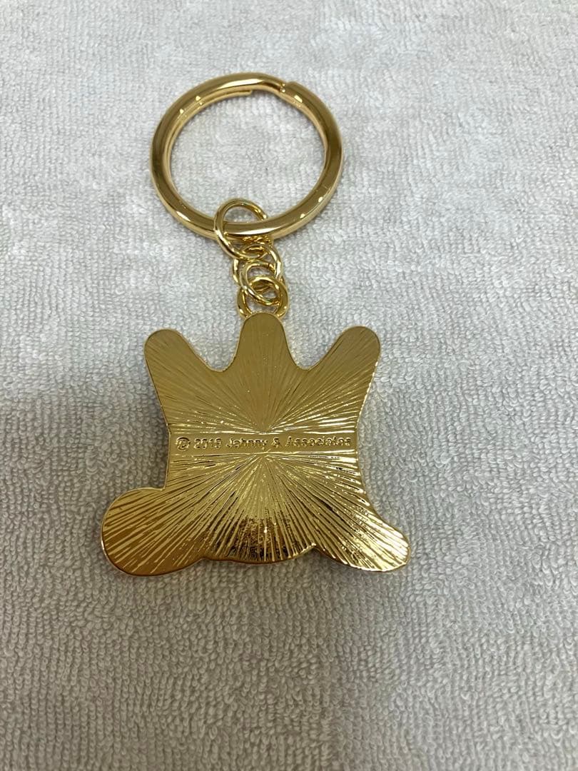 嵐 嵐を旅する展覧会　スワロフスキーキーホルダー　ゴールド