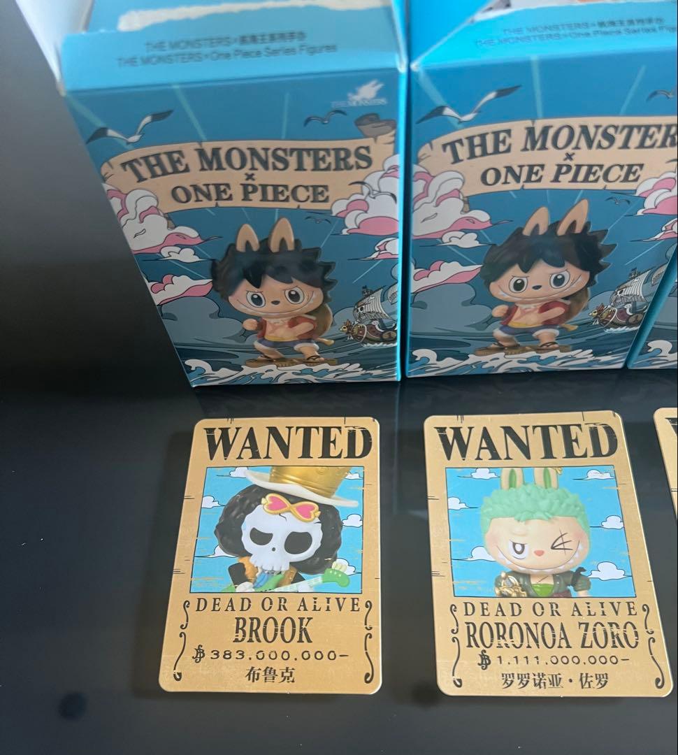 POPMARTポップマートTHE MONSTERS × ONEPIECEシリーズ