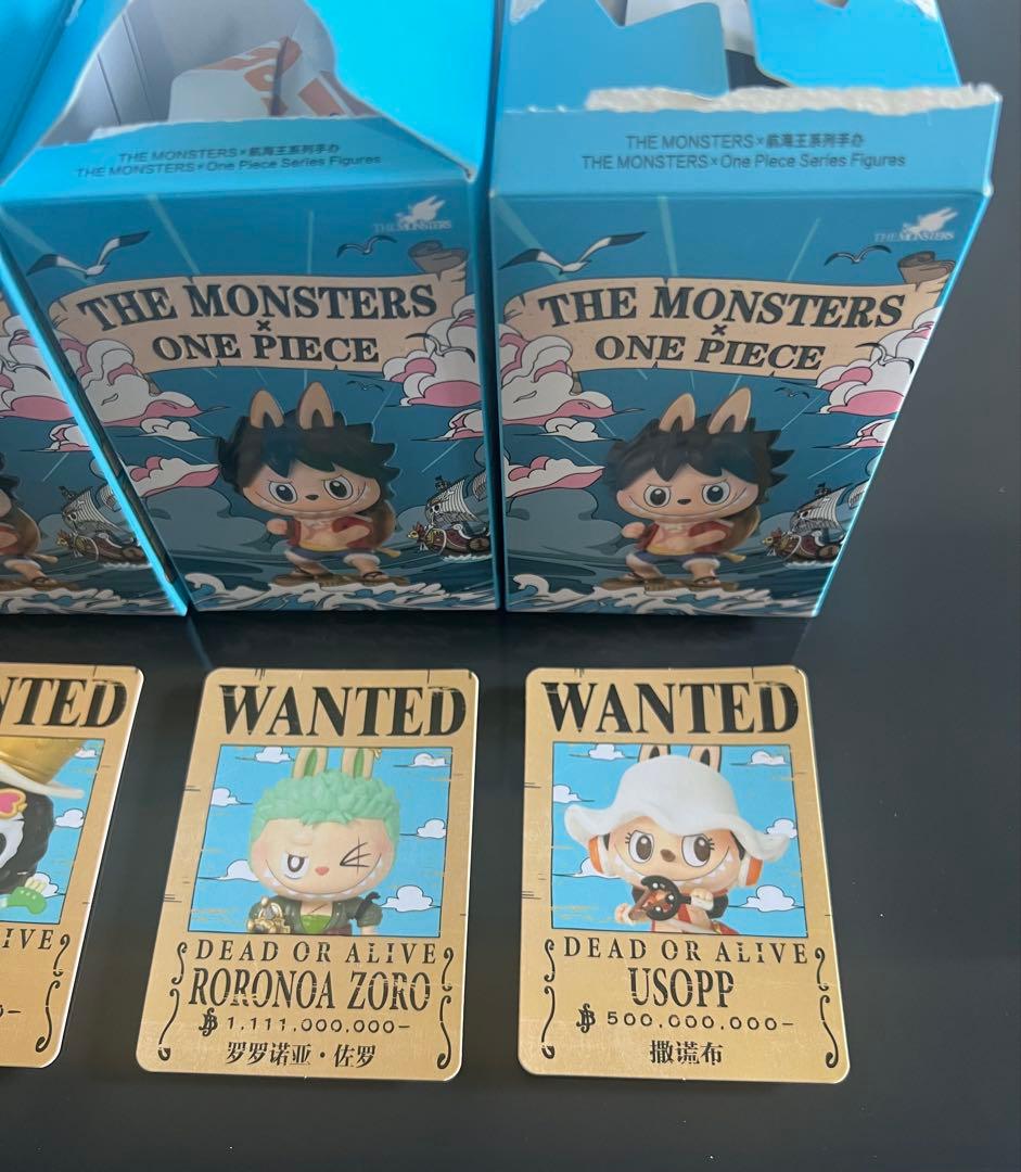 POPMARTポップマートTHE MONSTERS × ONEPIECEシリーズ