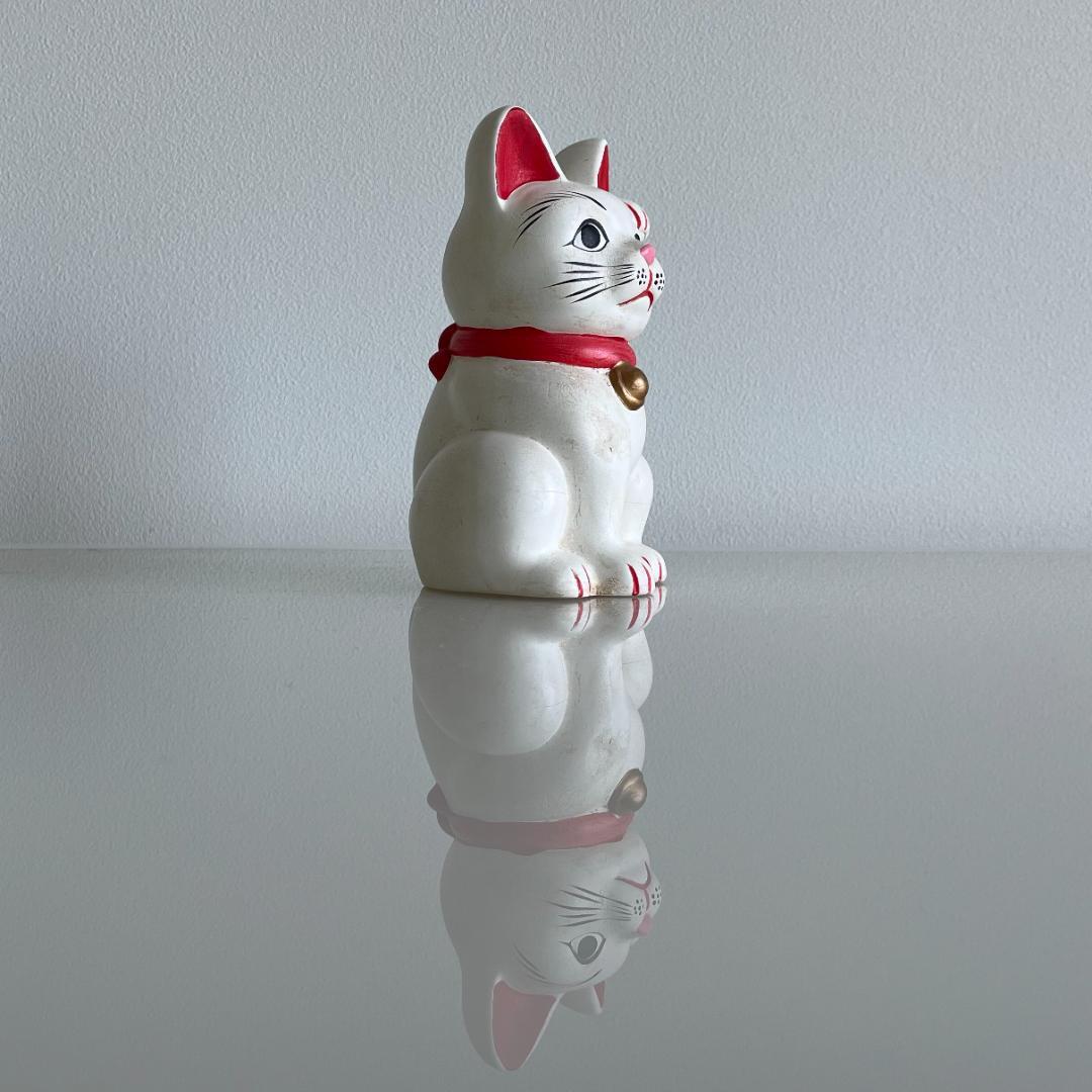 【和モダン】招き猫　レトロ　アンティーク　ヴィンテージ　【吸い込まれる瞳】
