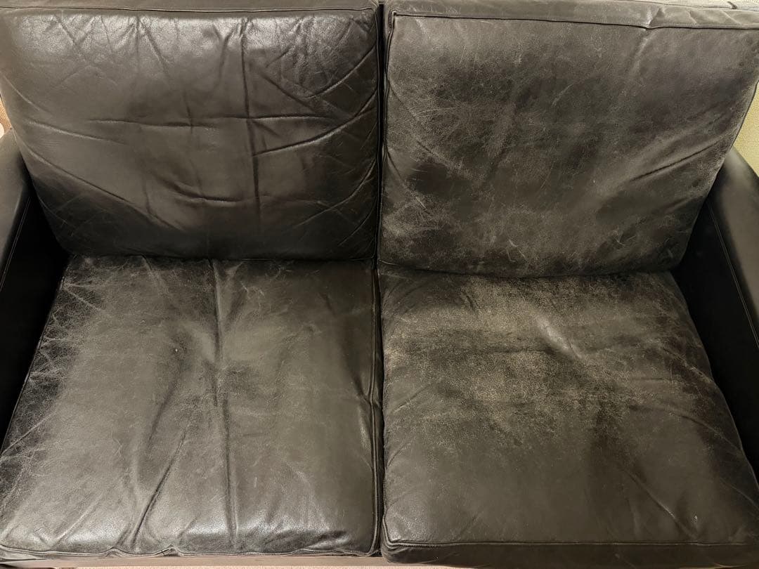  Ostervig Model 55 レザー ソファ ローズウッド