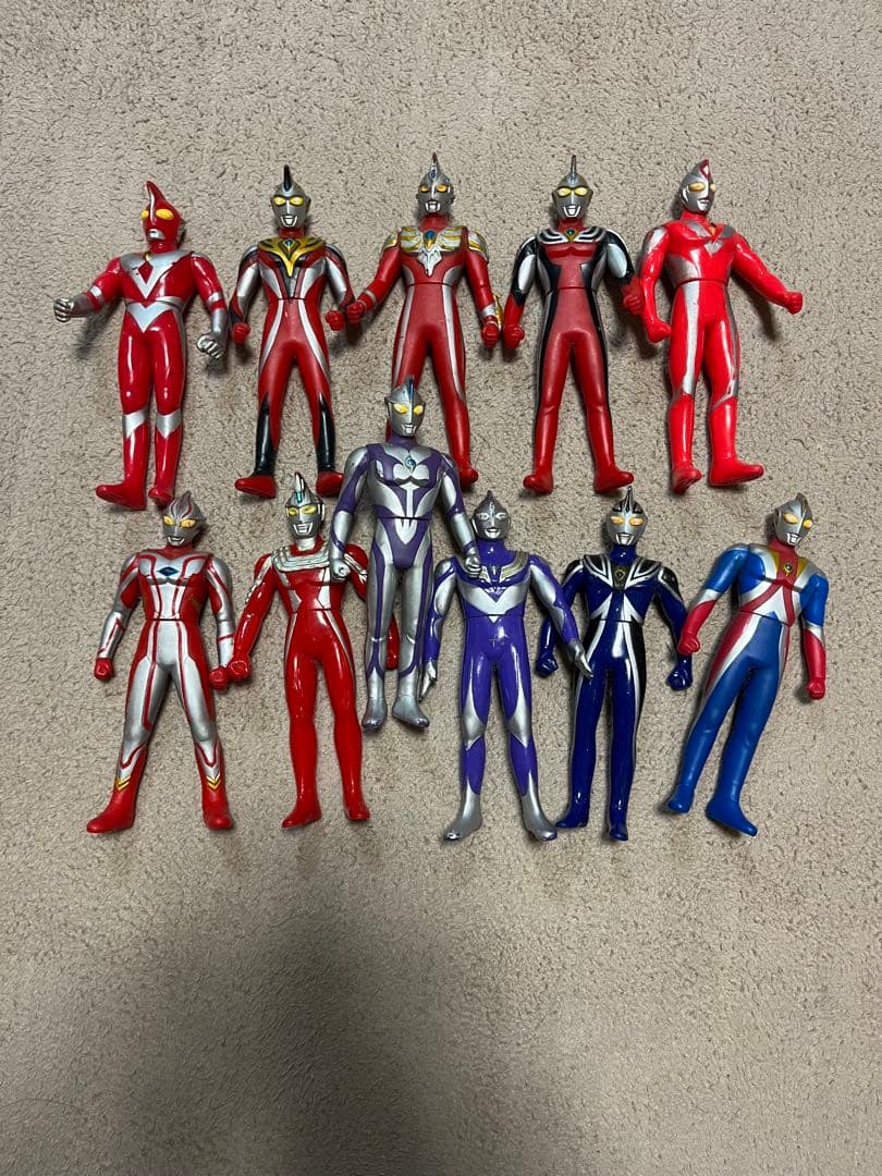バラ売り可　希少ビンテージウルトラマン人形　セット売り　ソフビ　フィギュア