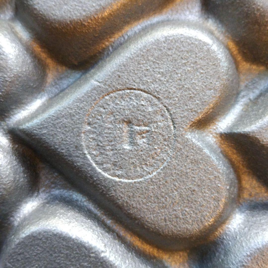 鋳鉄製 ハート マフィン型 製菓 焼き型