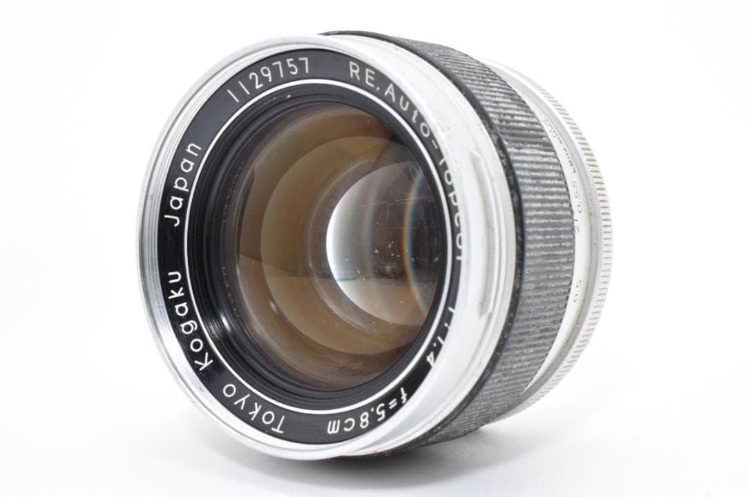 トプコン RE.Auto-Topcor 58mm F1.4 カメラ レンズ