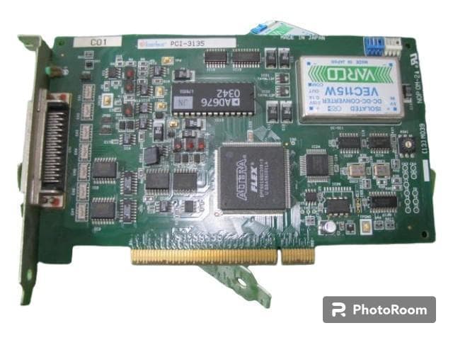 Interface PCI-3135 16ビット高精度AD変換ボード　PCカード
