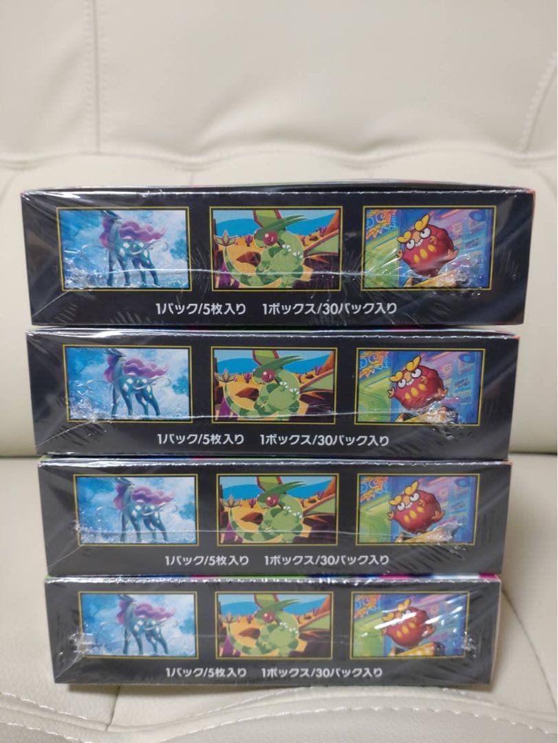 ポケモンカードゲーム　 インフェルノX シュリンク付　4box