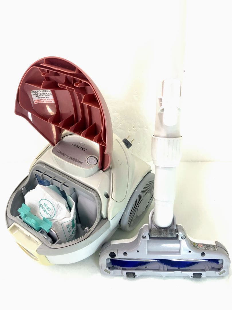 HITACHI 紙パック式クリーナー　CVーV500 ピンク