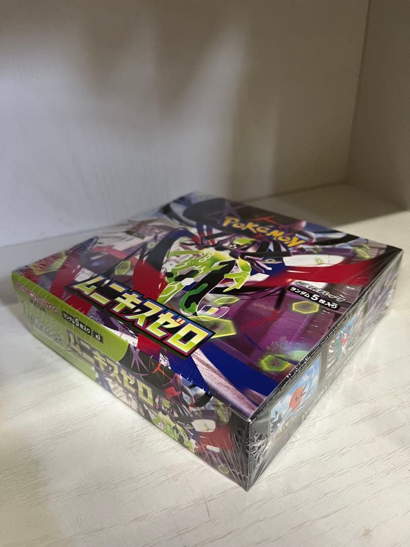【新品未開封シュリンク付き】ポケモンカードゲーム ムニキスゼロ 1BOX