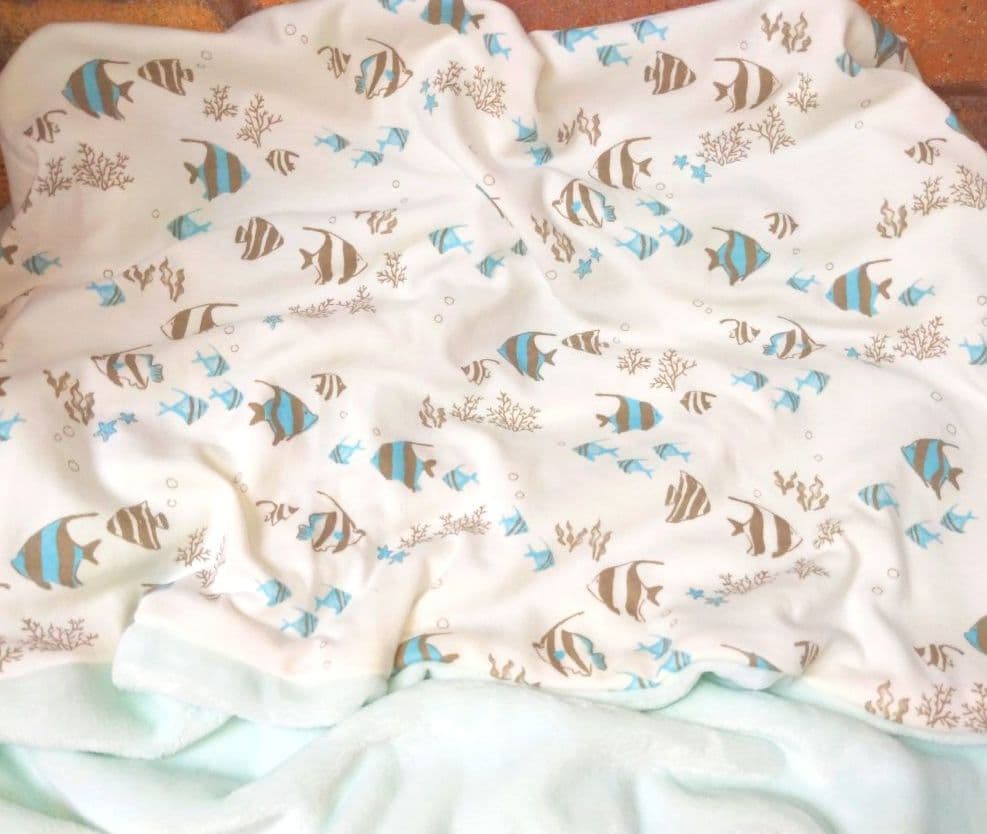 専用♥みかん❤超もちふわ♥ニット×ボア♥特大ブランケット❤②