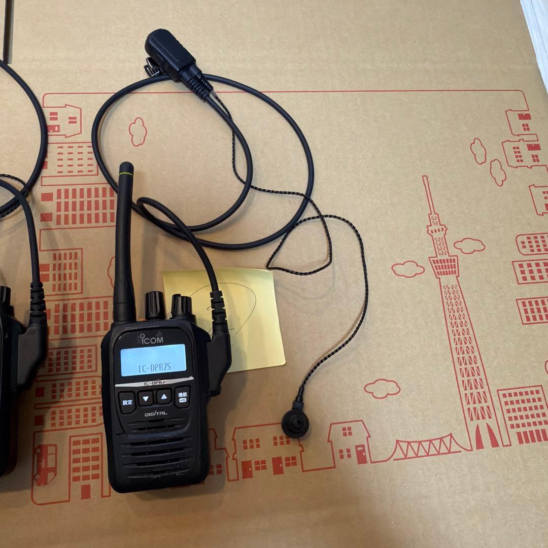 アイコム ICOM IC-DPR7 1台 現品のみ 中古 箱無し 使用歴約3ヶ月