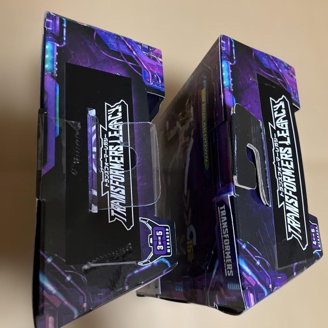 トランスフォーマーレガシー　メナゾール　手足組４体セット　すべて未開封品