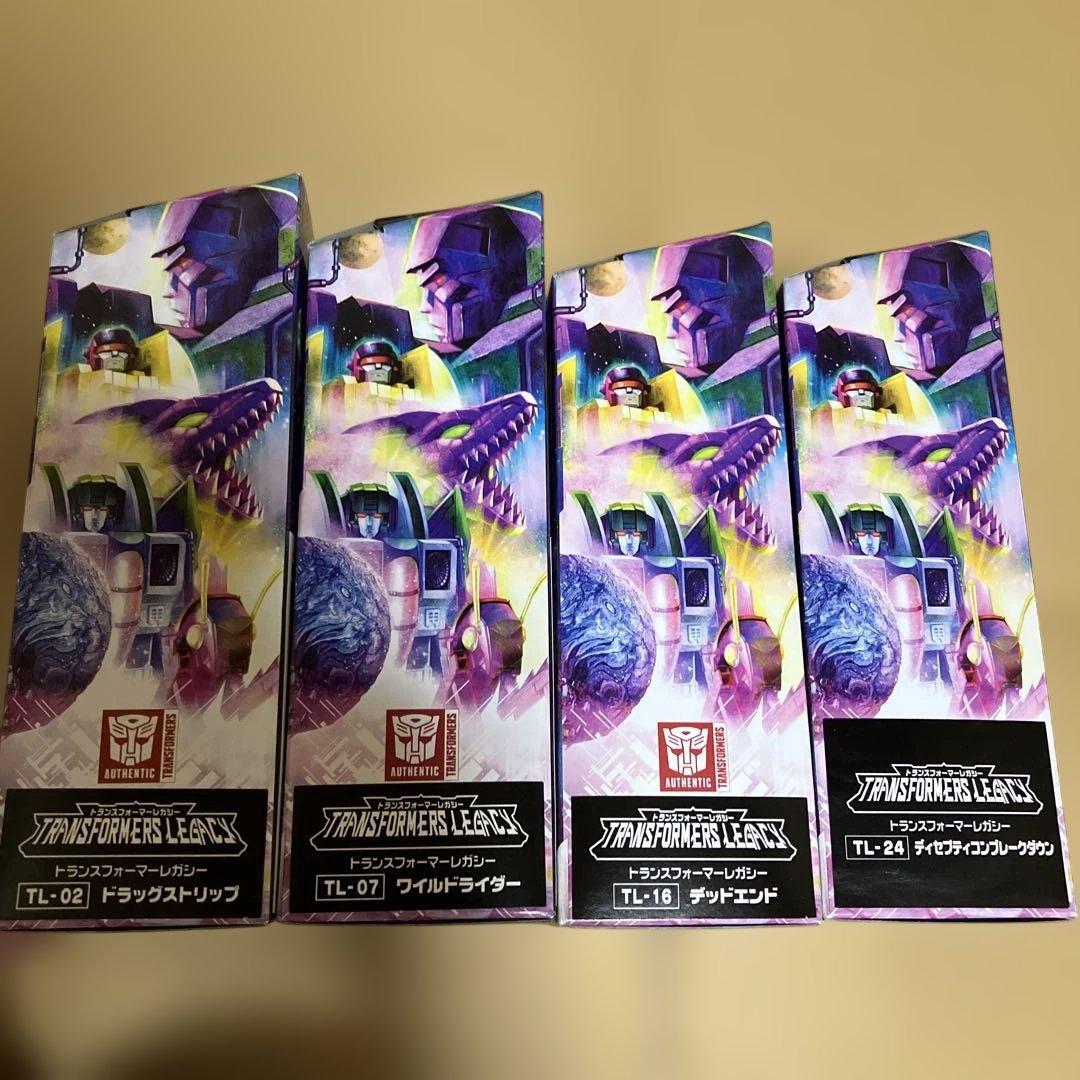 トランスフォーマーレガシー　メナゾール　手足組４体セット　すべて未開封品