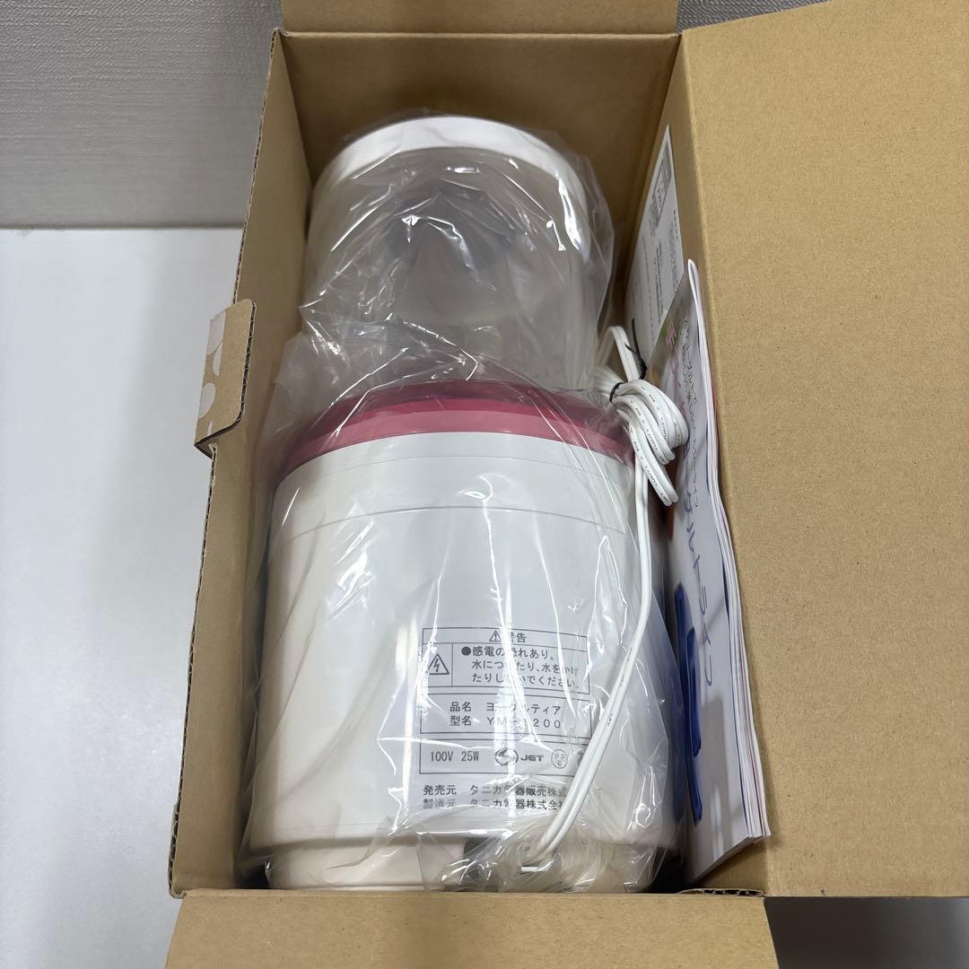 未使用品 TANICA ヨーグルティア YM-1200 ピンク