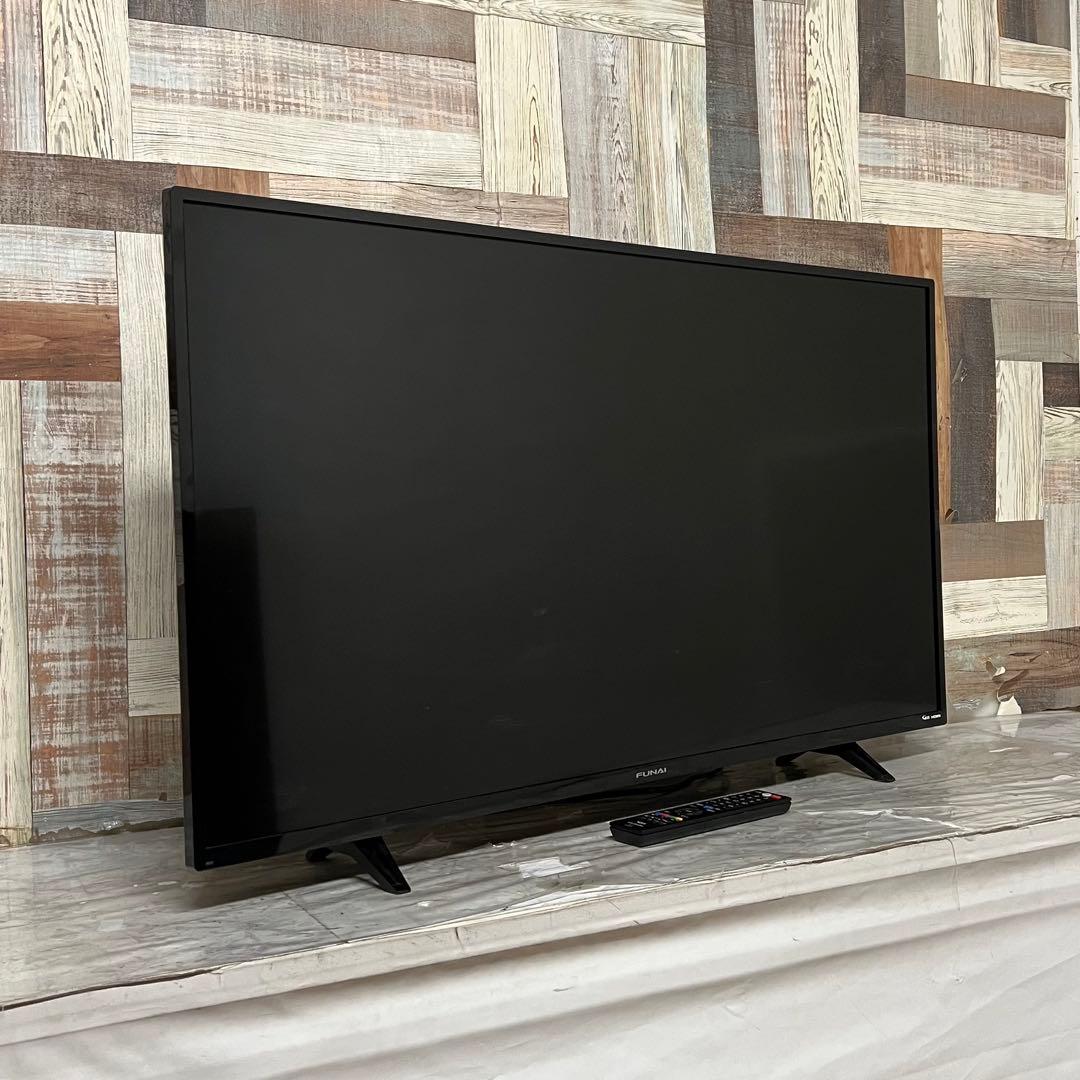 即日受渡❣️全国送フナイ4K43V型地上・BS・110度CSテレビ外付HDD対応