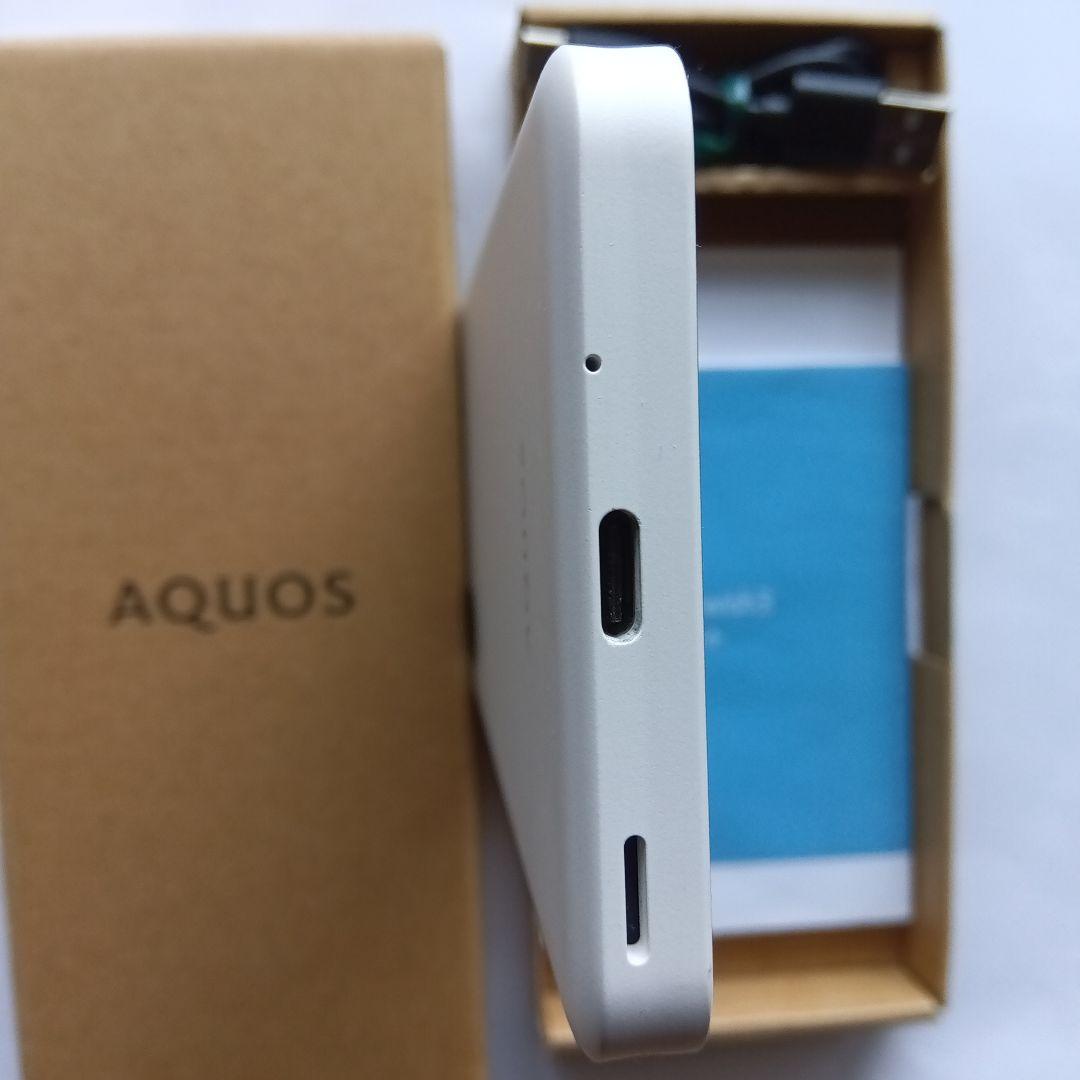 AQUOS wish3 ホワイト 本体 充電器付