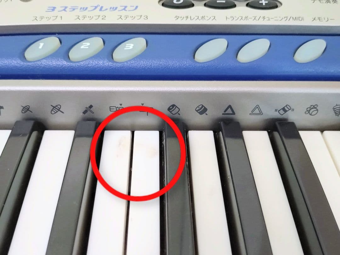 カシオ 電子キーボード LK-65 光ナビゲーションキーボード