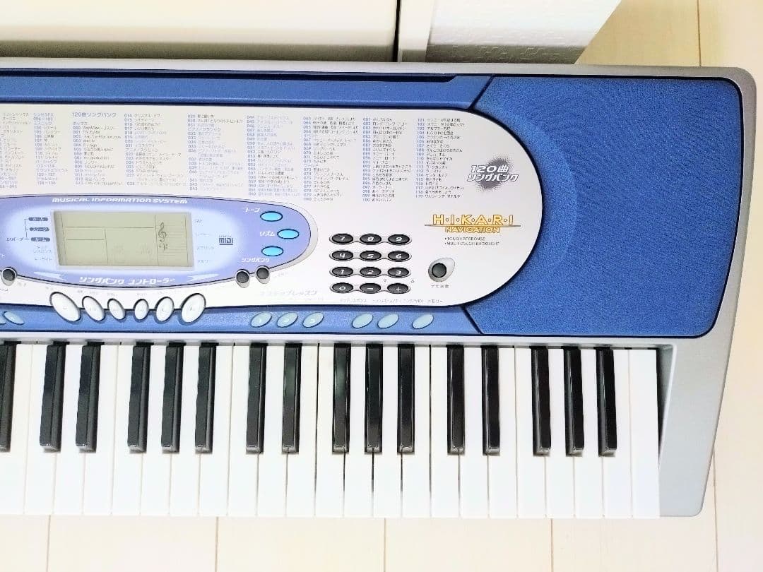 カシオ 電子キーボード LK-65 光ナビゲーションキーボード