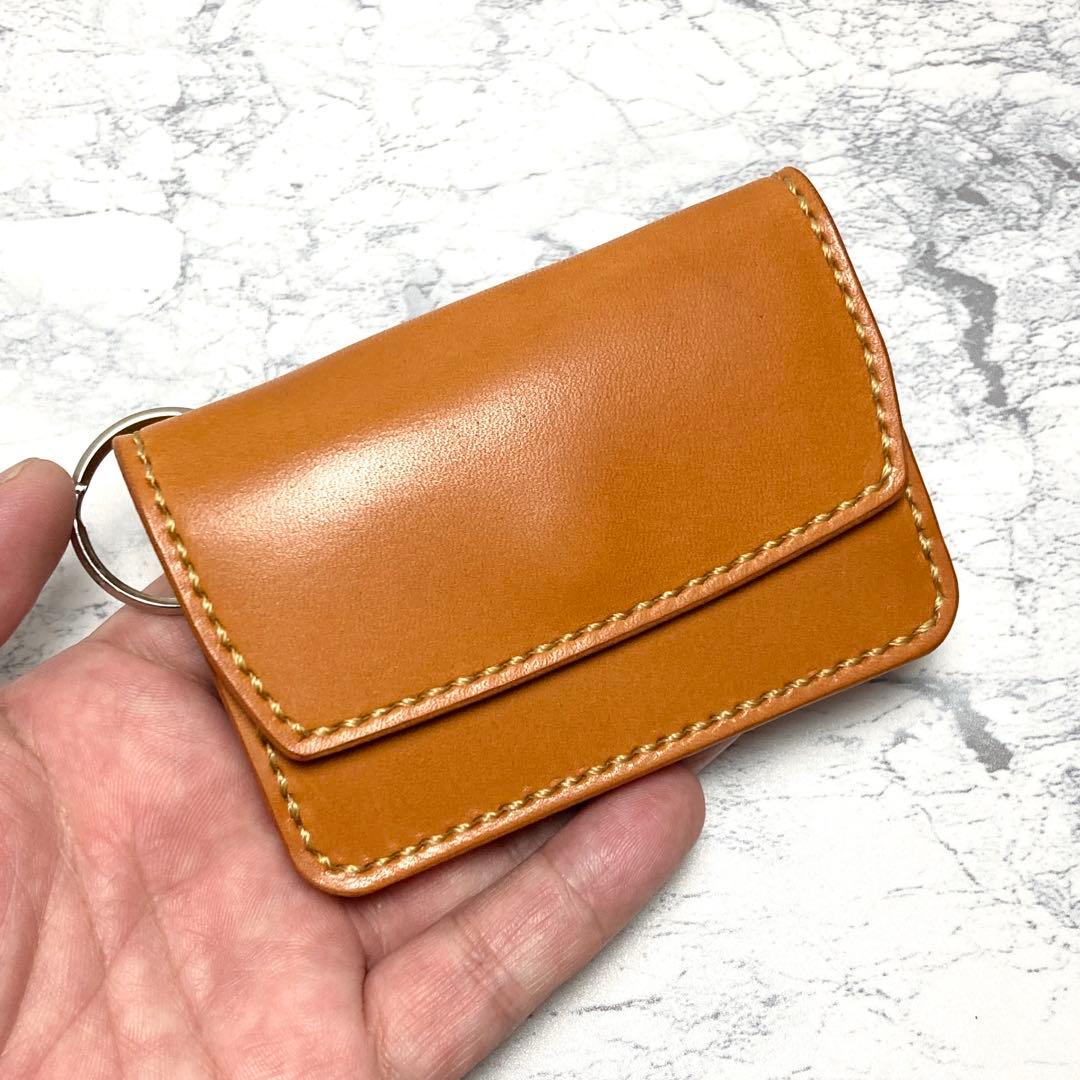 ミニ財布 栃木レザー コンパクト財布 本革 小さい財布 メンズ レディース
