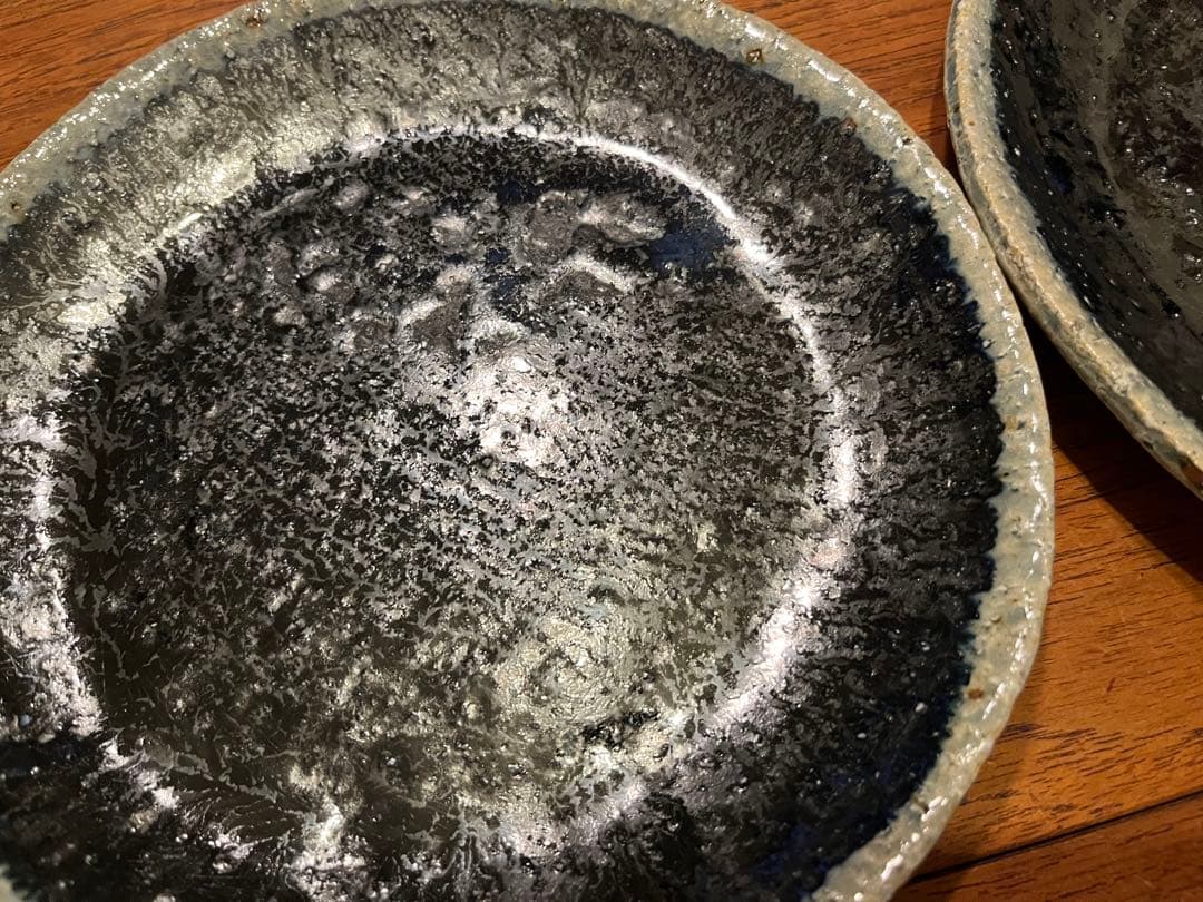 作家もの　19センチ皿　2枚