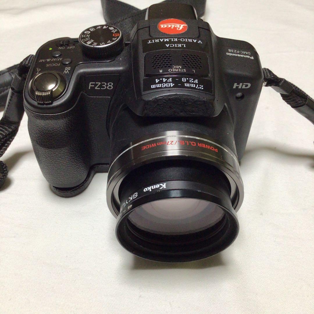 Panasonic DMC-FZ38電池・充電器、SDセット