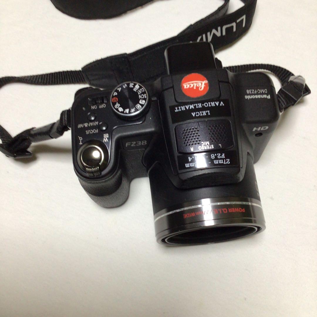 Panasonic DMC-FZ38電池・充電器、SDセット