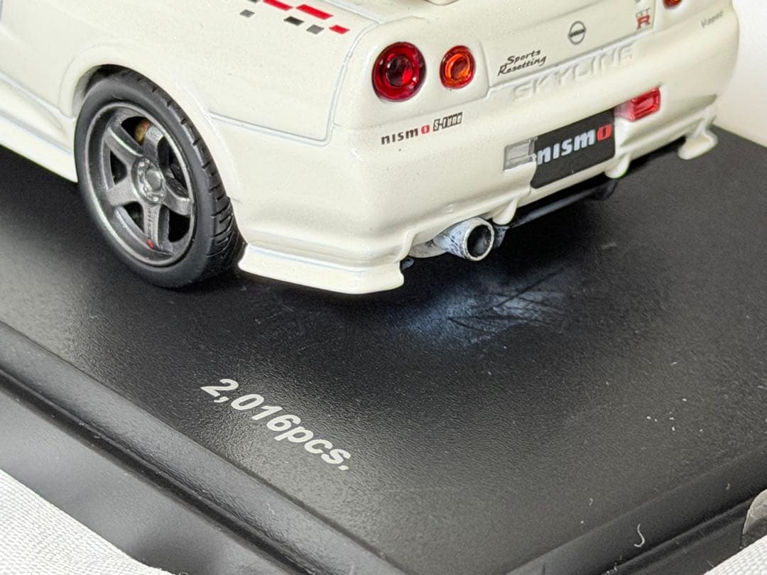 KYOSHO NISMO R34 GT-R S-tune ミニカー RB26