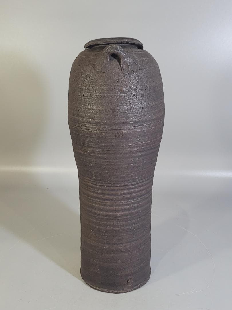 茶道具 南蛮 花生 時代物 DT688