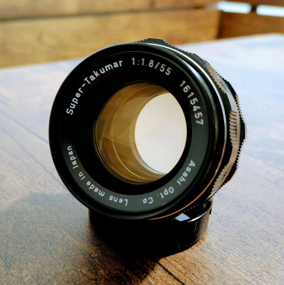 ★美品★ PENTAX Super Takumar 55mm f1.8 後期型