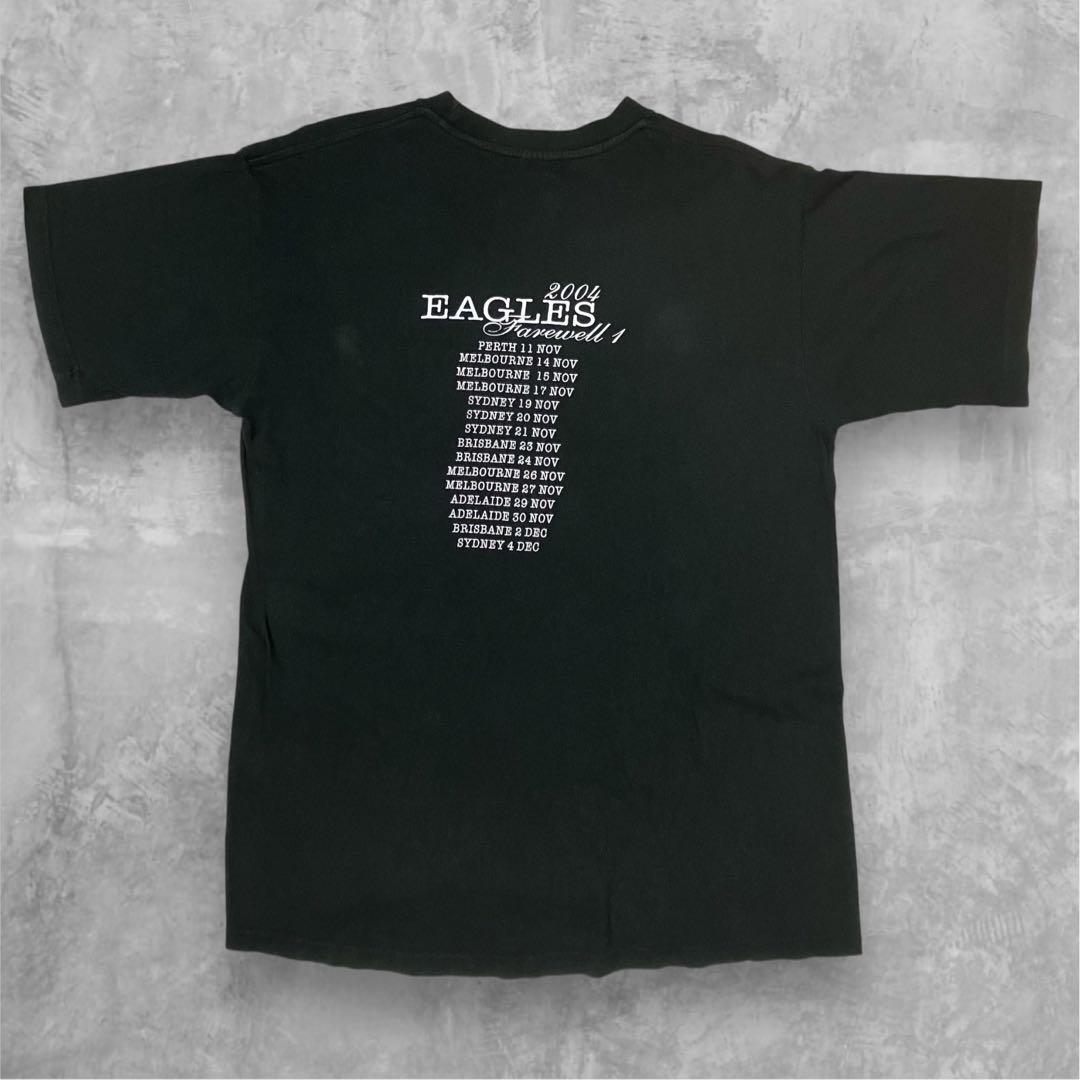 EAGLES Farewell 1 2004 ツアーT 黒 M バンドT 古着