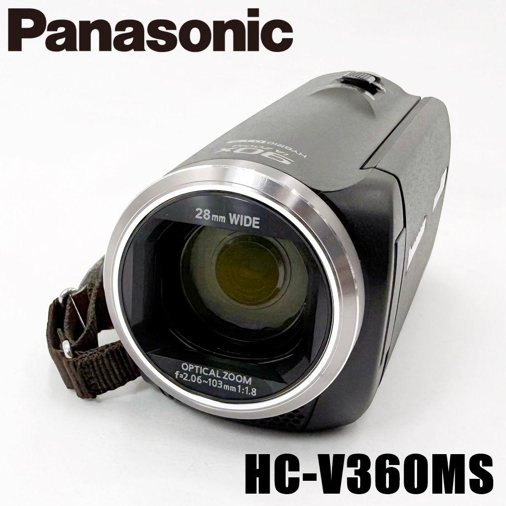 【美品】パナソニック HC-V360MS ブラック ビデオカメラレコーダー #2