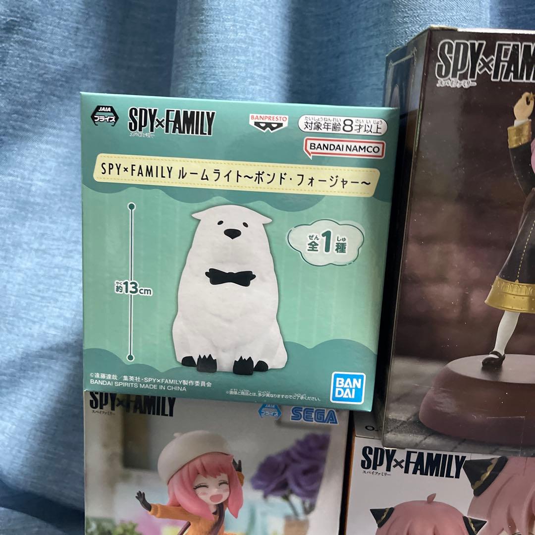 【新品6点】SPY×FAMILY アーニャ フィギュア&ライト 豪華セット