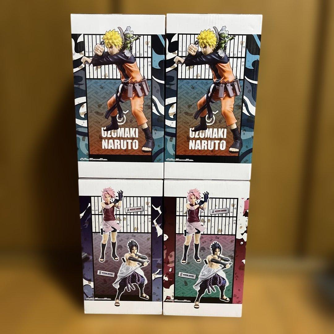 NARUTO Grandista サクラ　サスケ　ナルト４点セット