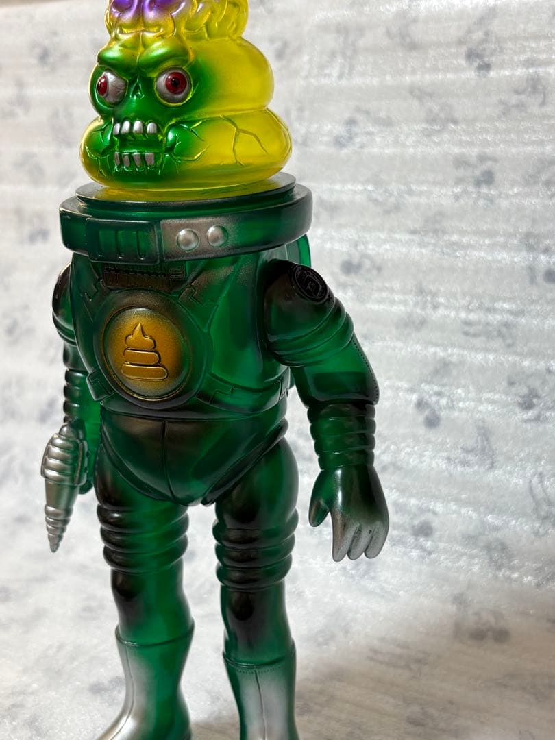 希少 アストロウンコツ ネイタルデザイン クリアグリーン ゴッコ堂 ソフビ