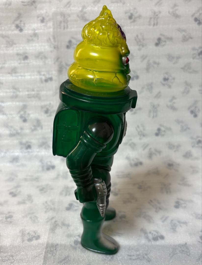 希少 アストロウンコツ ネイタルデザイン クリアグリーン ゴッコ堂 ソフビ