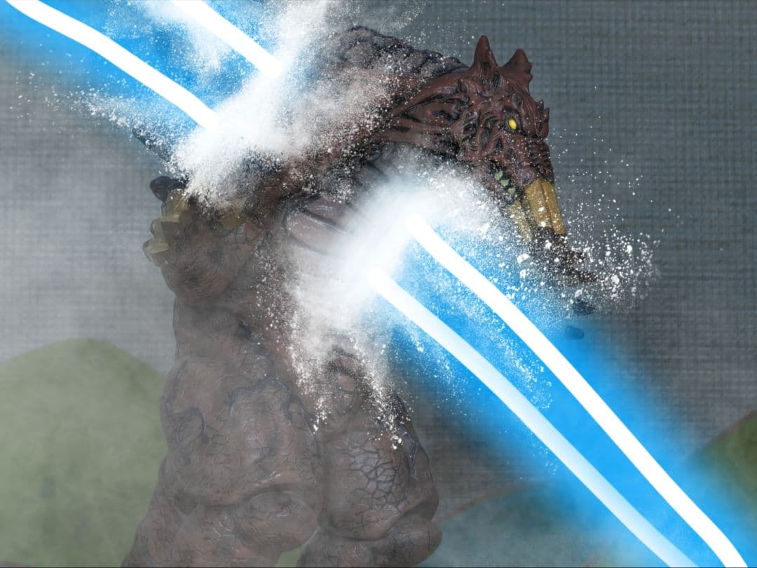 ウルトラマンネクサス ガルベロス＆ノスフェル ソフビ 塗装版