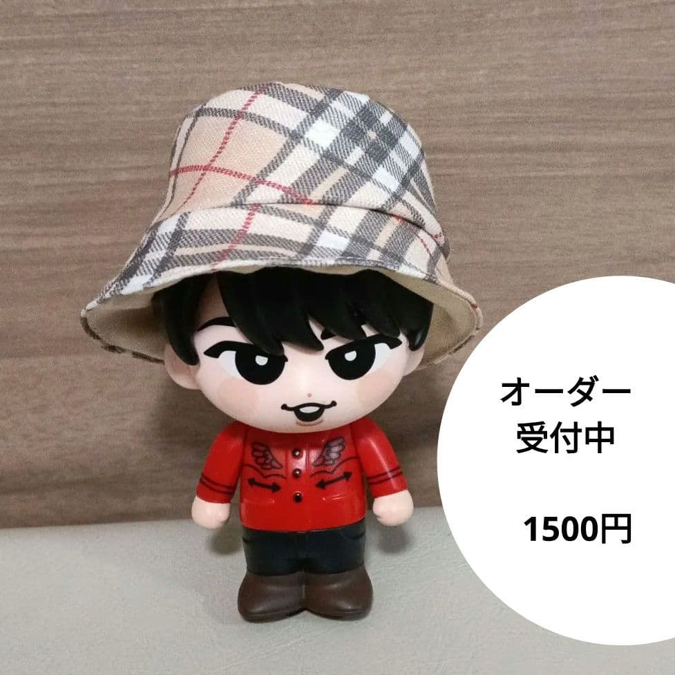 【オーダー受付中】すのチルソフビ　バケハ　タータンチェック