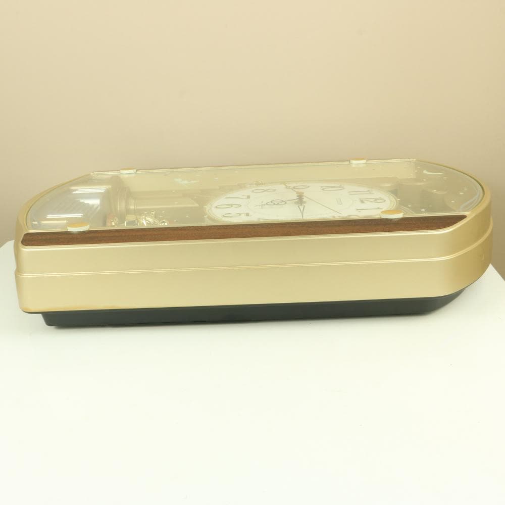 CITIZENシチズンパルミューズ4MN463-A　掛時計からくり時計　電波時計