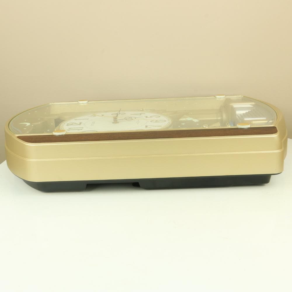 CITIZENシチズンパルミューズ4MN463-A　掛時計からくり時計　電波時計