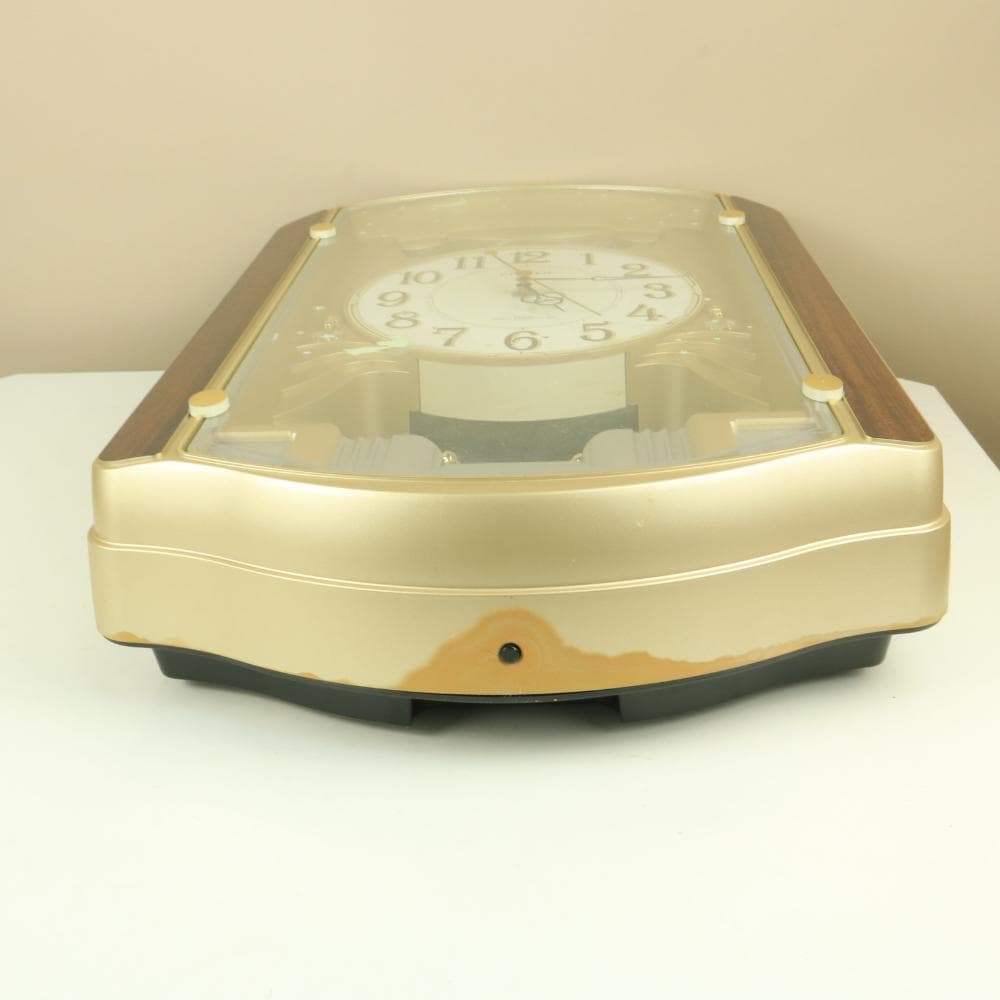 CITIZENシチズンパルミューズ4MN463-A　掛時計からくり時計　電波時計