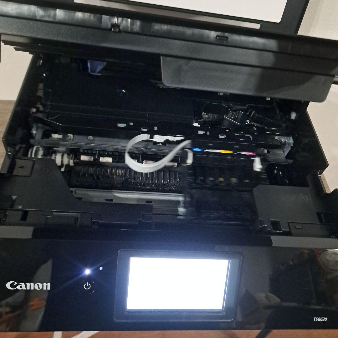印刷枚数1108枚　キヤノン　インクジェットプリンター　TS8630　ジャンク