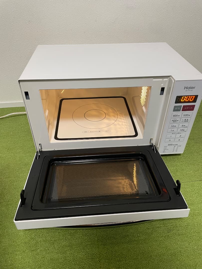 美品 Haier JM-FH18D 電子レンジ ヘルツフリー