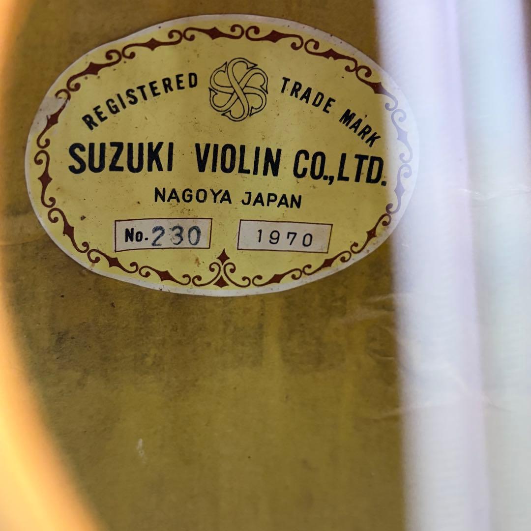 【アンティーク】SUZUKI マンドリン NO230 1970 当時物 古道具