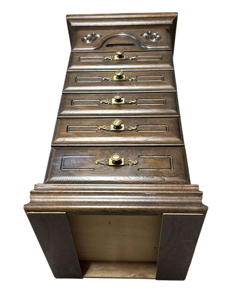 アンティーク　電話台エジンバラ　レトロ