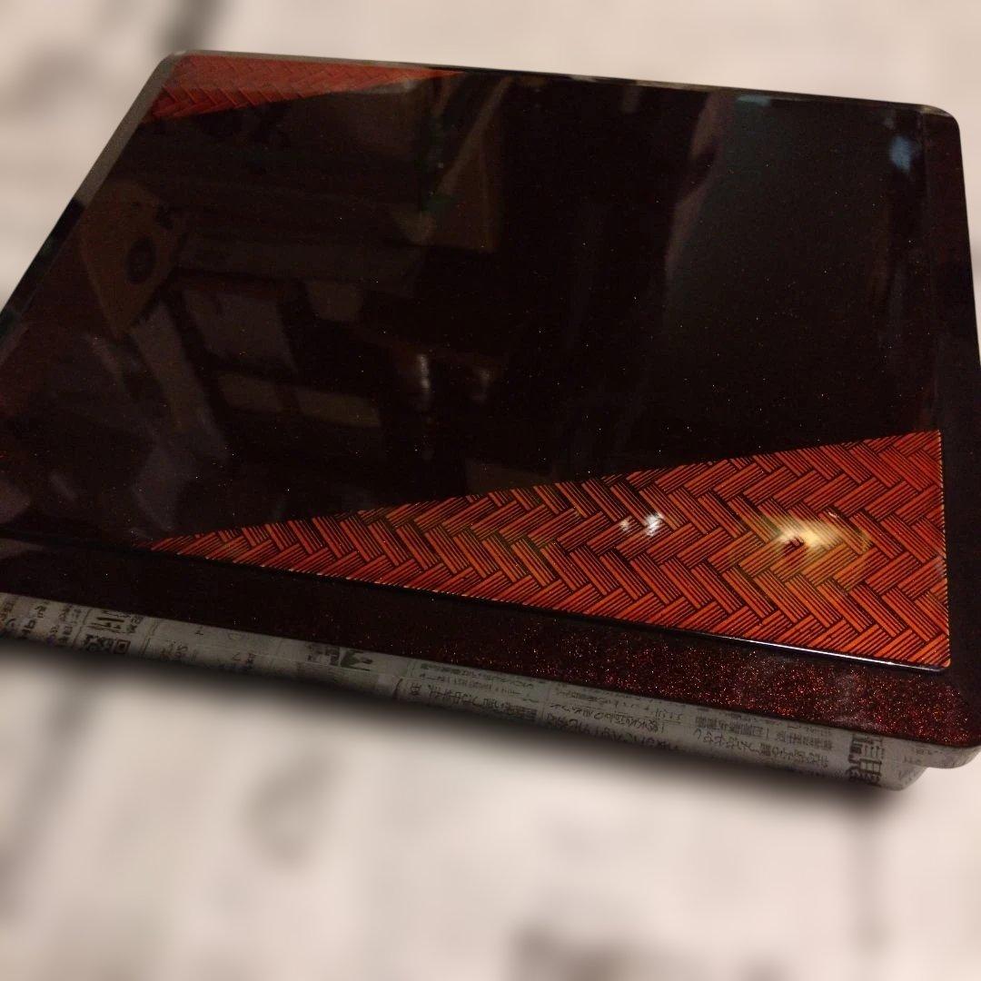 赤と黒の弁当箱 5個セット