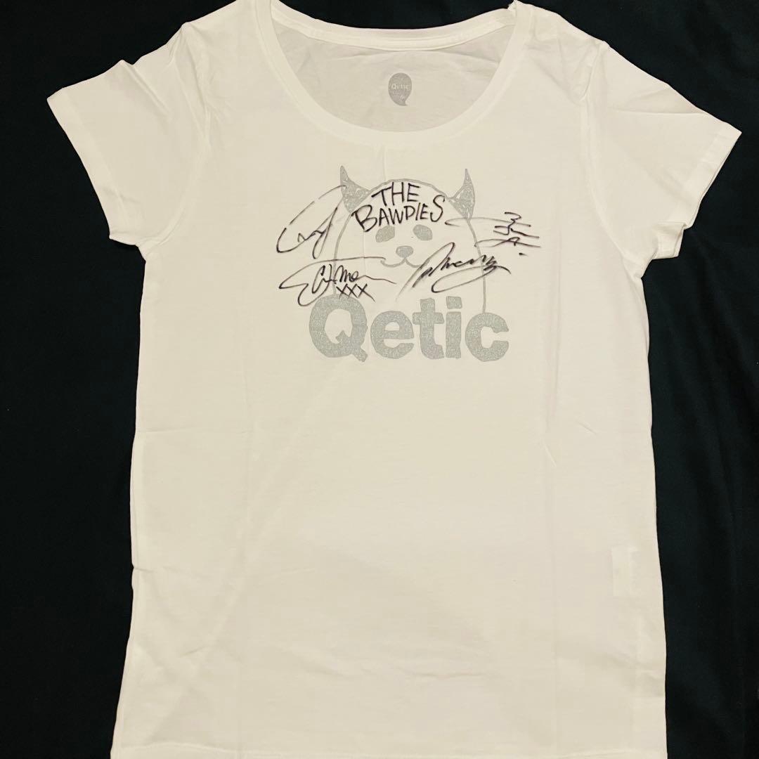 THE BAWDIES サイン入り Tシャツ ホワイト Mサイズ