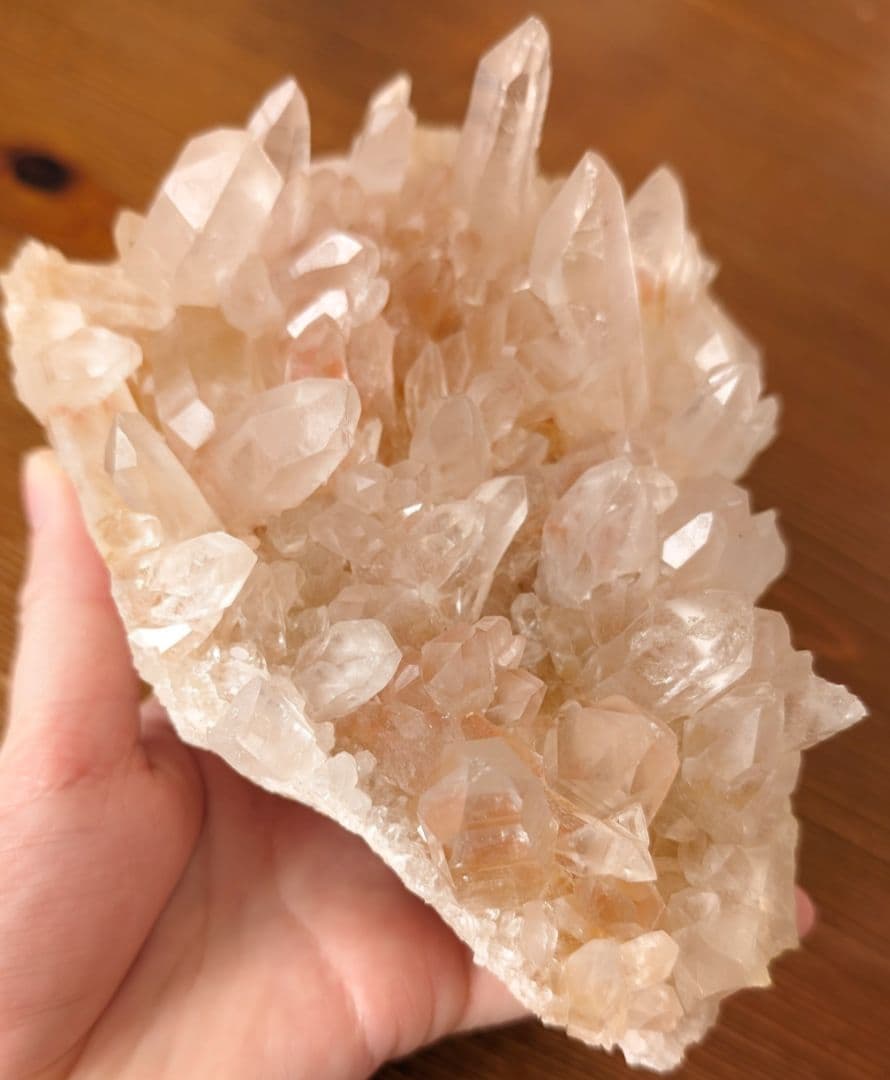 マニカラン産　水晶クラスター　X