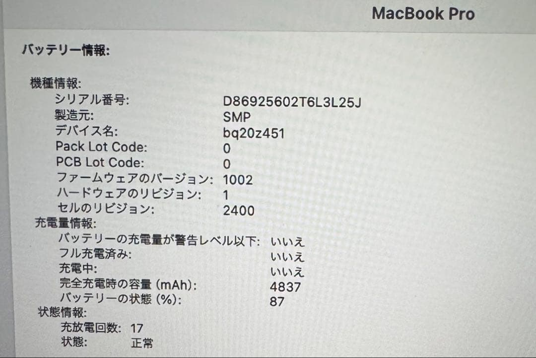 MacBook本体 MacBookPro2019 i5 8G 128G/office,Windows