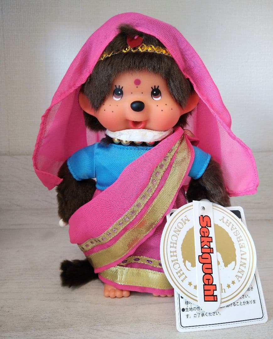 40周年記念 モンチッチ 3個セット 文化人形 ロンドン インド 276030