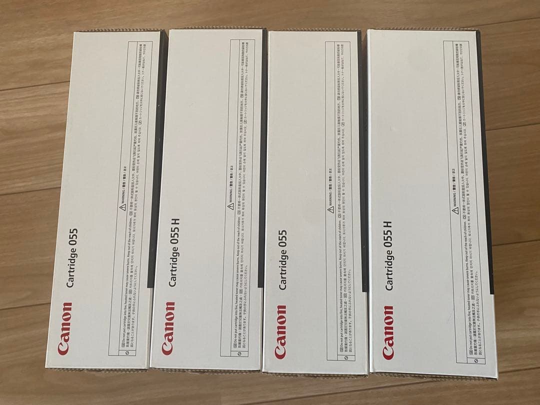 Canon 055H トナーカートリッジ 4個セット