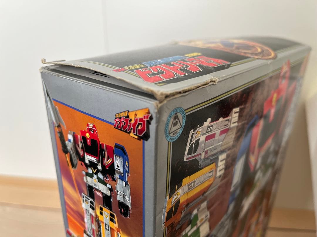 【欠品あり】　DXビクトリーマーズ　救急戦隊ゴーゴーファイブ 箱付き　超合金